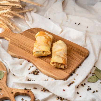 Блинчики с мясом