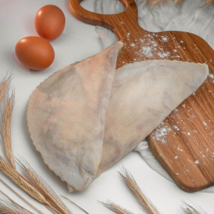 Чебуреки с ветчиной и сыром